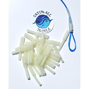 Glow Crimp Protectors Deep Drop Rigs 25 Pieces