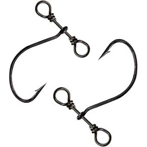30pcs/Pack Drop Shot Hooks in-line Drop Shot Rig and Swivels