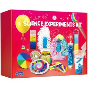 UNGLINGA 40+ Experiments Science Kit for Kids - Chemistry Set, Educational Toy Gift Idea for Boys and Girls Birthday Christmas S.T.E.M Scientist Learing Toy
