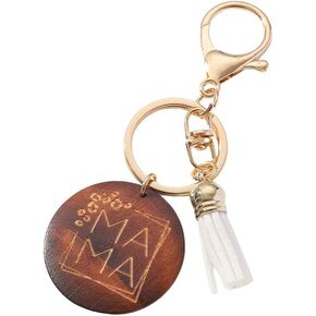 Mother's Day Gift MAMA Key Chain Tassel Key Ring Unique Mom Keychains Accessory Birthday Jewelry Gifts