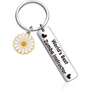 Zumba Themed Gifts For Zumba Teacher Jewelry Colleague Gifts Zumba Instructor Going Away Keychain