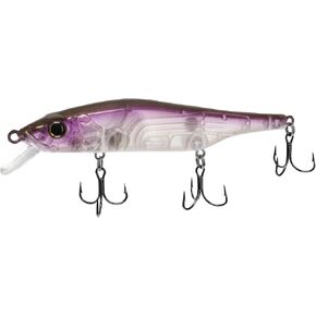 Bill Lewis Scope-Stik 120 Sinking 7ft+ Jerkbait Fishing Lifelike Freshwater & Saltwater Lure with Mustad UltraPoint Triple Grip Hooks, PHANTOM PURPLE