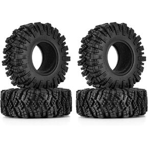 إطارات عجلة INJORA Kraken Claw 106 * 38 مم للتضاريس الطينية 1.9 بوصة لترقية السيارة الزاحفة RC 1/10 (T1913)