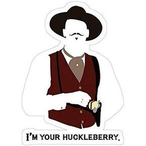 Tombstone: That's Just My Game, doc Holliday Decal Sticker - Sticker Graphic - Waterproof - Fade Resistant Die Cut