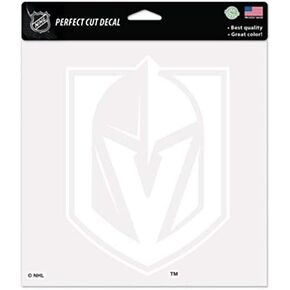 NHL Las Vegas Golden Knights Logo 4" x 4" inch Outdoor White Decal