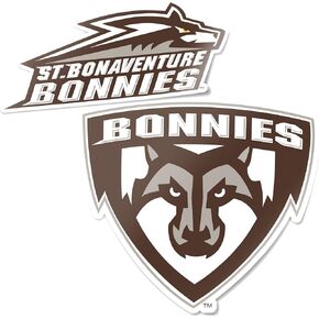 Desert Cactus St. Bonaventure University Stickers Bonnies Bonas SBU Vinyl Decal Laptop Water Bottle Car Scrapbook (4 Inch Set V1)