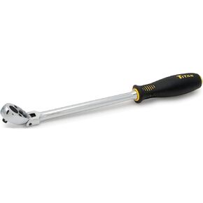 Titan 11302 1/2-Inch Drive x 24-Inch 36-Tooth Extra-Long Flex Head Ratchet