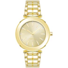 Nine West Women's Genuine Crystal Accented Bracelet Watch