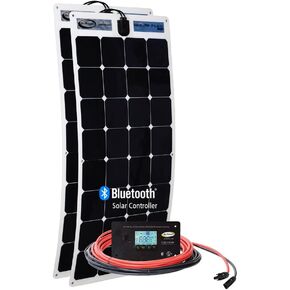 GP-FLEX-220: 200W/11.42A Solar KIT W. 30A Digital Controller
