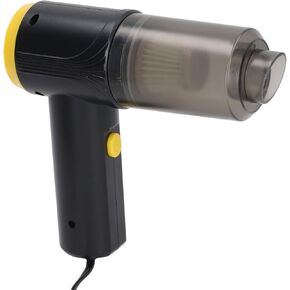 Handheld Vacuum, 3 in 1 Portable Car Vacuum Cleaner, Air Blower and Vacuum Pump, 6000pa High Power Corded Mini Vacuum Cleaner with 3 Replacement Heads for Car, Home, Office, Pet