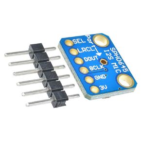 HiLetgo SPH0645 I2S MEMS Microphone Breakout Module SPH0645LM4H Microphone Module 1.6-3.6V for Arduino Raspberry Pi