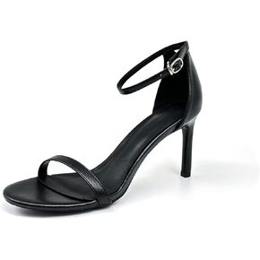 Women's High Stilettos Heels for Women Open Toe Strap Pump Heeled Sandals Wedding Bridal Party Prom Dress Shoes
