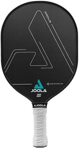 مجداف JOOLA Radius Pro Pickleball مع سطح قبضة كربون محكم - يخلق المزيد من الدوران والحد الأقصى من التحكم - أكبر نقطة حلوى - مضرب كرة Pickleball مع قلب قرص العسل من مادة البولي بروبيلين. in Saudi Arabia