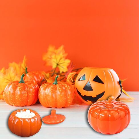 Halloween Resin Jar Molds, Pumpkin Jars Silicone Moldswith Lids, Epoxy Resin Casting Molds for DIY Jewelry Box,Candle Holder,Candy Container,Halloween Decor，Epoxy Resin Casting Process in Saudi Arabia