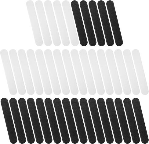 Yolev 40 Pcs Hat Sweat Liner Golf Hat Size Reducer Pad Absorbent Sweat Breathable for Men and Women Cap Black,White in Saudi Arabia