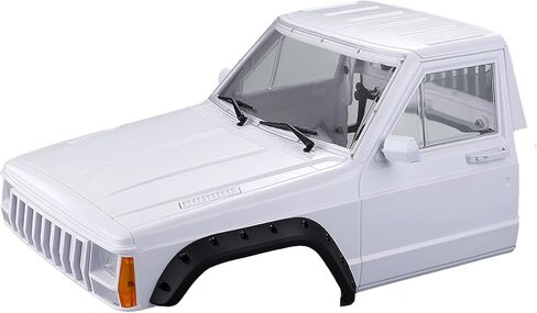RC Crawler Body Cab & Back-Half Cage Body Shell for 1/10 RC Crawler TRX4 Axial SCX10 90046 AT4 Redcat GEN 8 Scout II (Cab) in Saudi Arabia