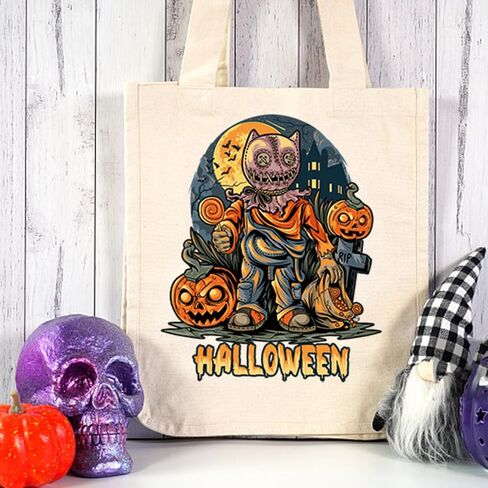 4pcs Halloween Iron on Sticker Patches Pumpkin Iron on Heat Transfer Decals Ghost Skeleton Bat Design T-Shirt Jeans Backpacks Families Clothing Hat DIY Applique Halloween Clothes Decorations in Saudi Arabia