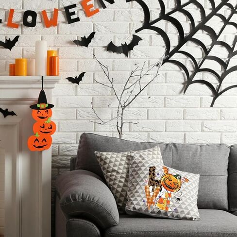4pcs Halloween Iron on Sticker Patches Pumpkin Iron on Heat Transfer Decals Ghost Skeleton Bat Design T-Shirt Jeans Backpacks Families Clothing Hat DIY Applique Halloween Clothes Decorations in Saudi Arabia