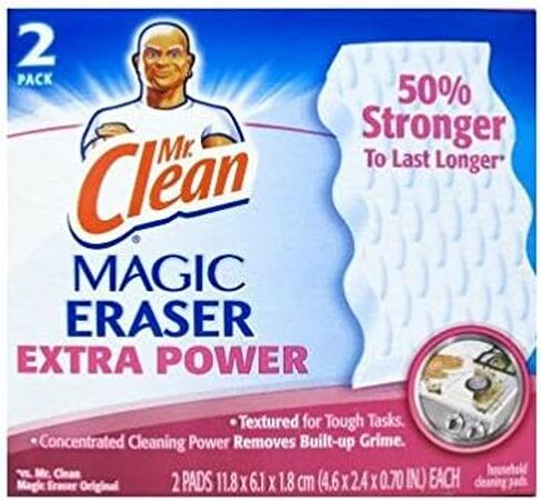 مستر كلين 84539 مستر كلين، ممحاة سحرية بقوة إضافية، عدد 2 in Kuwait