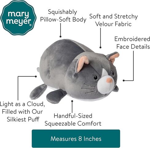 Mary Meyer Stuffed Animal Smootheez Pillow-Soft Toy, 8-Inches, Blue Whale in Saudi Arabia