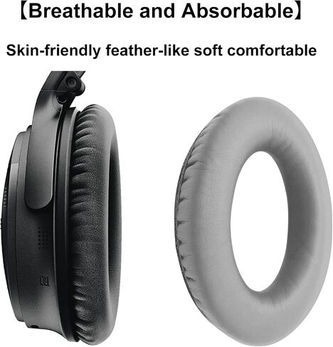Earpads Replacement for Bose QC35 (QuietComfort 35) & QC35ii Headphones Ear pads Cushions,Soft Protein Leather,Noise Isolation Foam(Midnight Blue) in Saudi Arabia