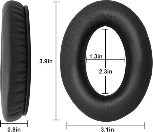 Earpads Replacement for Bose QC35 (QuietComfort 35) & QC35ii Headphones Ear pads Cushions,Soft Protein Leather,Noise Isolation Foam(Midnight Blue) in Kuwait