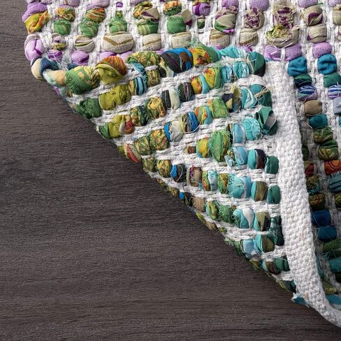 سجادة NuLOOM Rochell منسوجة يدويًا على شكل شيفرون، مقاس 2 × 3 بوصة، باللون الأخضر، مستطيلة in Saudi Arabia
