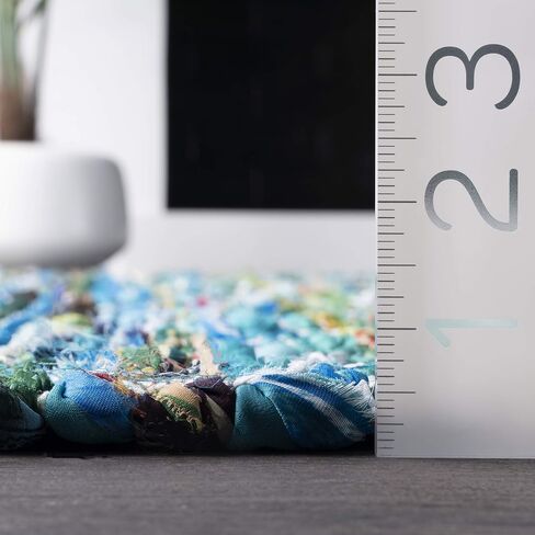 سجادة NuLOOM Rochell منسوجة يدويًا على شكل شيفرون، مقاس 2 × 3 بوصة، باللون الأخضر، مستطيلة in Saudi Arabia