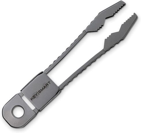 KeySmart Nano Pliers, Mini Pocket Keychain Pliers that fit inside KeySmart, Ideal for Fishing, Camping and other indoor and outdoor uses (Stainless Steel) in Saudi Arabia