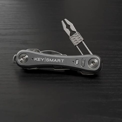 KeySmart Nano Pliers, Mini Pocket Keychain Pliers that fit inside KeySmart, Ideal for Fishing, Camping and other indoor and outdoor uses (Stainless Steel) in Saudi Arabia