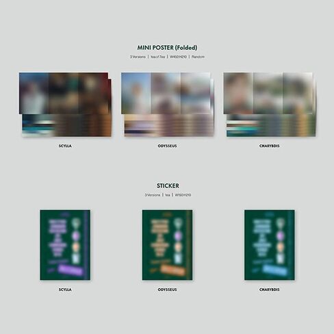 Enhypen - الأبعاد: ألبوم Dilemma + ميزة الطلب المسبق + ملصق مطوي + مجموعة بطاقات صور إضافية (إصدار ODYSUS) in Kuwait