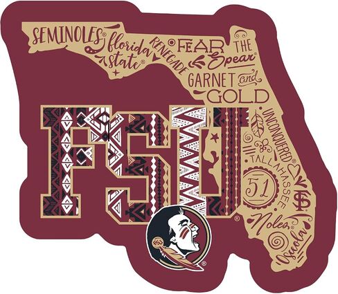 NCAA Unisex 4" Vinyl Sticker - All About in Saudi Arabia