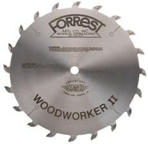 Forrest T20778 - Woodworker II 10 بوصة × 5/8 بوصة 20 طن .125 بوصة شفرة تمزق سريعة التغذية in Kuwait