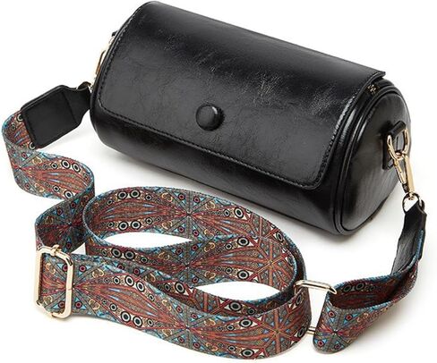 حقائب كروس للنساء من الجلد النباتي وحقائب كتف صغيرة مع حزام عريض in Kuwait