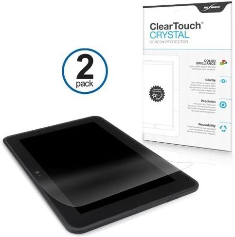 BoxWave Screen Protector Compatible with Kindle Fire HD 8.9 (2nd Gen 2012) - ClearTouch Anti-Glare (2-Pack), Anti-Fingerprint Matte Film Skin in Saudi Arabia