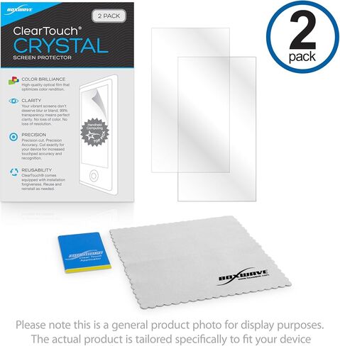 BoxWave Screen Protector Compatible with Kindle Fire HD 8.9 (2nd Gen 2012) - ClearTouch Anti-Glare (2-Pack), Anti-Fingerprint Matte Film Skin in Saudi Arabia