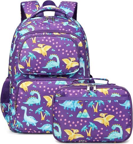 JIANYA Kids Backpacks for School Girls Kindergarten Emelentary Girls School Backpack with Lunch Box in Saudi Arabia