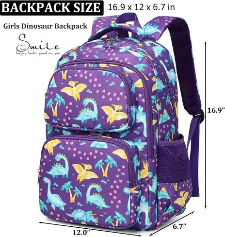 JIANYA Kids Backpacks for School Girls Kindergarten Emelentary Girls School Backpack with Lunch Box in Saudi Arabia