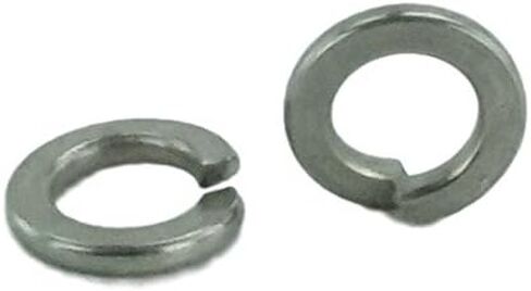 غسالة بقفل مقسم رقم 6، ستانلس ستيل 18-8 (100 قطعة، 6 حلقات قفل) in Kuwait