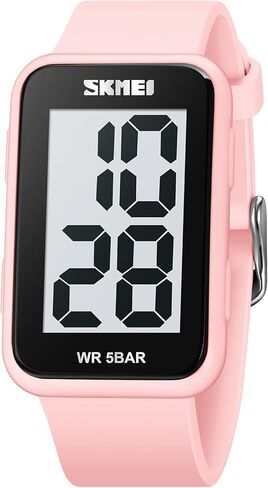 ساعة رقمية للرجال من Tonnier Sports، ساعات LED رقمية للنساء، ساعة رياضية بسيطة مقاومة للماء، عدد كبير من ساعات العرض، ساعة معصم للرجال والنساء، ساعة عصرية للطلاب، للجنسين in Kuwait