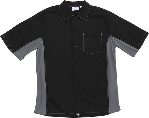 قميص Chef Works الرجالي ذو اللون المتباين العالمي in Kuwait