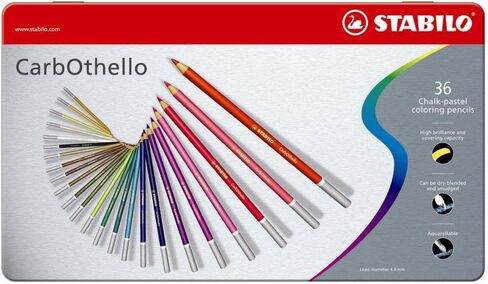 STABILO Carb-Othello Pastel Pencil 36 Color Set in Saudi Arabia