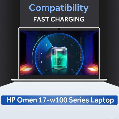 بطارية 95.8Wh PF06XL لأجهزة الكمبيوتر المحمول HP Omen 17-w100 17t-w100 17-w110ng 17-w119tx 17-w120tx 17-w220nr 17-w205tx 17-w206tx 17-w295ms HSTNN-DB7M 852801-2C1 8 53294-855 853294-850 in Kuwait