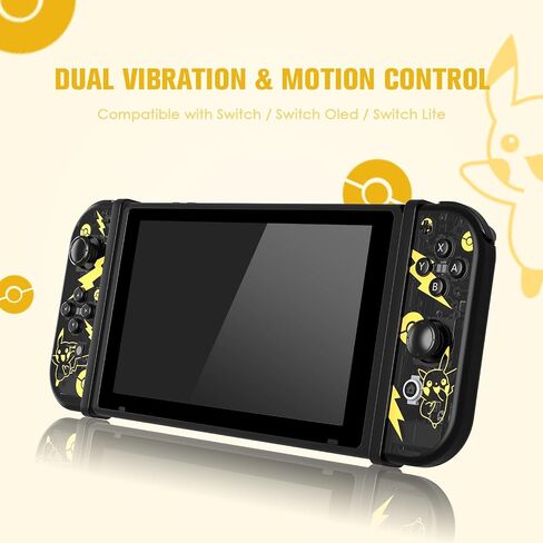 Compatible with Nintendo Switch Controller, Replacement for Wireless Switch Controllers with Dual Vibration/Screenshot/Motion Control/Wake-up in Saudi Arabia