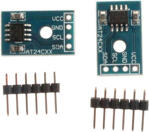 وحدة ذاكرة NOYITO AT24C02 I2C IIC واجهة EEPROM (عبوة من قطعتين) in Saudi Arabia