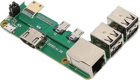 GPIO Expansion Module Board for Zero 2W, USB2.0 RJ45 Network Port Adapter Board, 100M Self Adaptive, GPIO Extension Board for General Computer in Saudi Arabia
