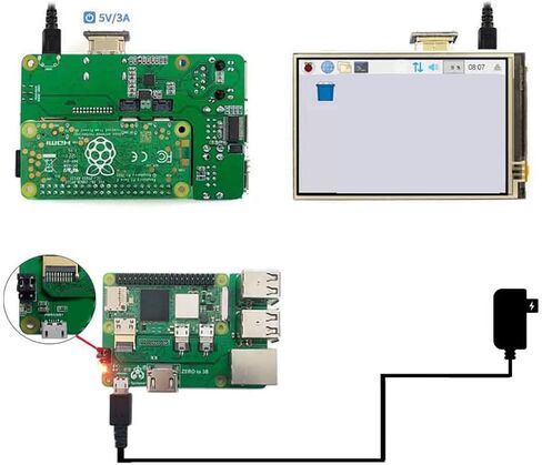 GPIO Expansion Module Board for Zero 2W, USB2.0 RJ45 Network Port Adapter Board, 100M Self Adaptive, GPIO Extension Board for General Computer in Saudi Arabia