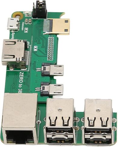 GPIO Expansion Module Board for Zero 2W, USB2.0 RJ45 Network Port Adapter Board, 100M Self Adaptive, GPIO Extension Board for General Computer in Saudi Arabia