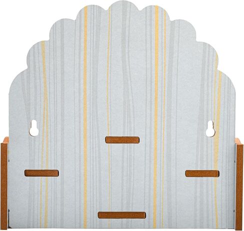 Wooden Wall Mounted Hanging Table top Temple Pooja Mandir God Stand Shelf for Storage and Idols Decoration for Home Office and Gifting (Beige) in Saudi Arabia
