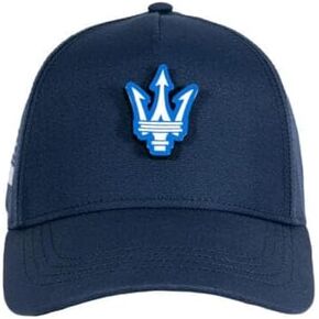 Maserati Trident Patch Baseball Hat Blue